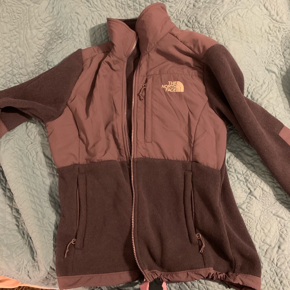 Navy blue north face fleece size small